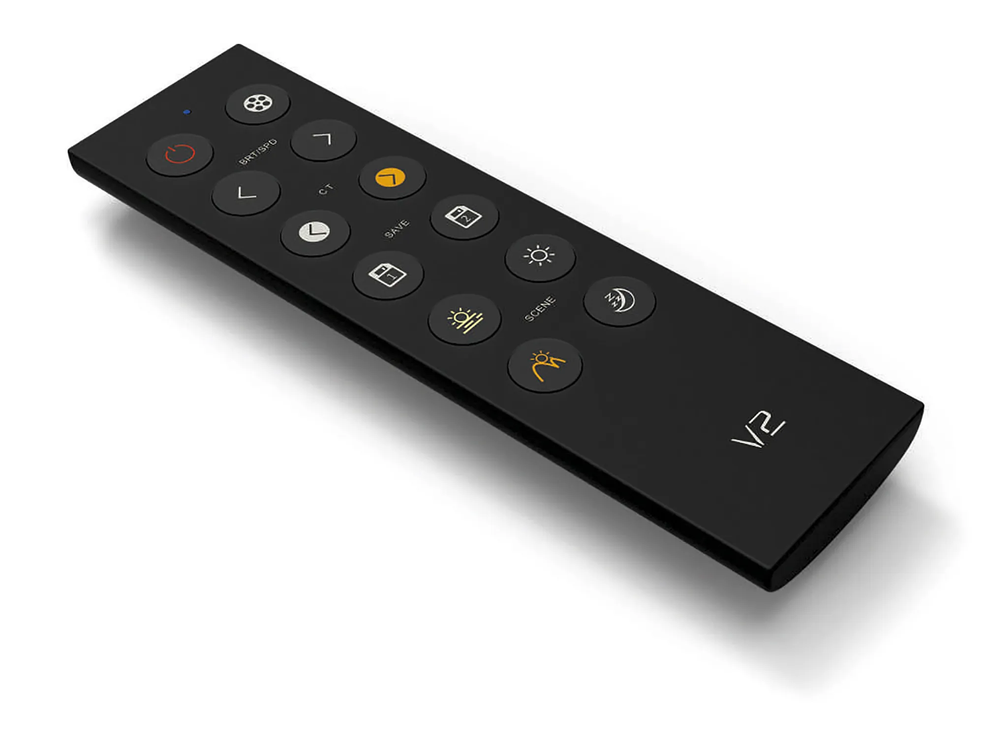 V2  CT Remote Control 2.4GHz RF, 3Vdc CR2032 30m Range, IP20.